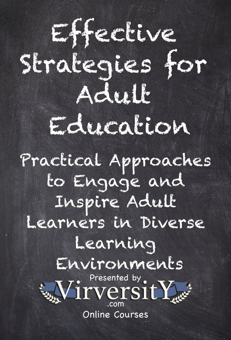 Effective Strategies for Adult Education